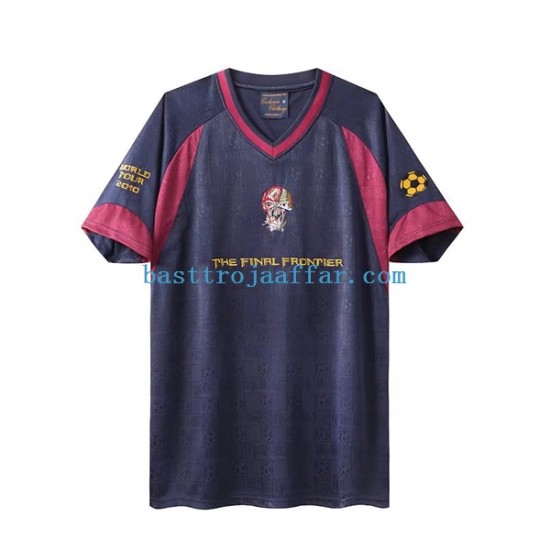 West Ham United Iron Maiden Retro Män Hemma Fotbollströja 2010 Kortärmad