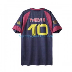 West Ham United Iron Maiden Retro Män Hemma Fotbollströja 2010 Kortärmad