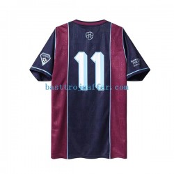 West Ham United Iron Maiden Retro Män Hemma Fotbollströja 2011 Kortärmad