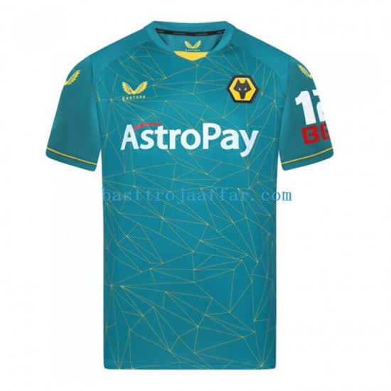 Wolverhampton Wanderers Män Borta Fotbollströja 2022-2023 Kortärmad