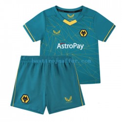Wolverhampton Wanderers Barn Borta Fotbollströja 2022-2023 Kortärmad