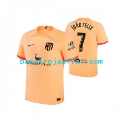Atlético Madrid Joao Felix 7 Män Tredje Fotbollströja 2022-2023 Kortärmad Atlético Madrid Joao Felix 7 Män Tredje Fotbollströja 2022-2023 Kortärmad