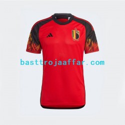 Belgien Män Hemma Fotbollströja VM 2022 Kortärmad