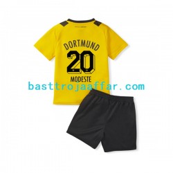 Borussia Dortmund Anthony Modeste 20 Barn Hemma Fotbollströja 2022-2023 Kortärmad