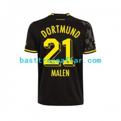Borussia Dortmund Donyell Malen 21 Män Borta Fotbollströja 2022-2023 Kortärmad
