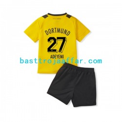 Borussia Dortmund Karim Adeyemi 27 Barn Hemma Fotbollströja 2022-2023 Kortärmad