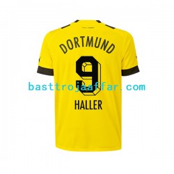 Borussia Dortmund Sebastien Haller 9 Män Hemma Fotbollströja 2022-2023 Kortärmad