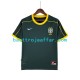 Brasilien Målvakt Retro Män Borta Fotbollströja 1998 Kortärmad