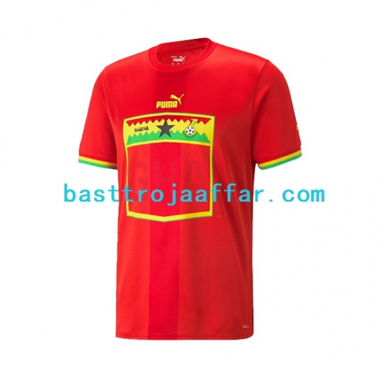 Ghana Män Borta Fotbollströja VM 2022 Kortärmad