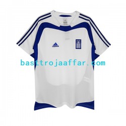 Grekland Retro Män Hemma Fotbollströja 2004 Kortärmad