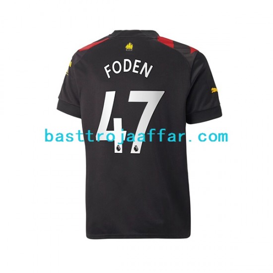 Manchester City Foden 47 Män Borta Fotbollströja 2022-2023 Kortärmad