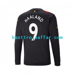 Manchester City Haaland 9 Män Borta Fotbollströja 2022-2023 Långärmad Manchester City Haaland 9 Män Borta Fotbollströja 2022-2023 Långärmad
