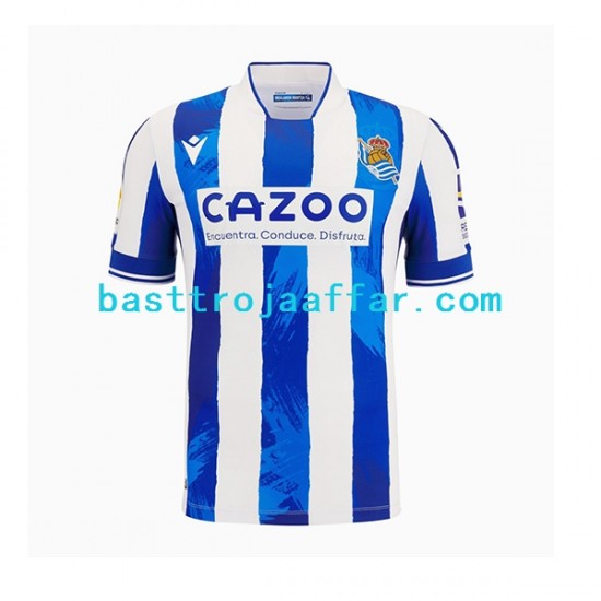 Real Sociedad Män Hemma Fotbollströja 2022-2023 Kortärmad