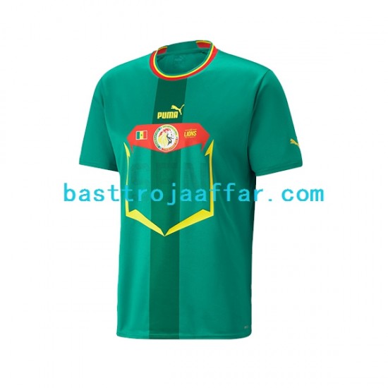 Senegal Män Borta Fotbollströja VM 2022 Kortärmad
