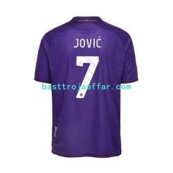 Fiorentina Jovic 7 Män Hemma Fotbollströja 2022-2023 Kortärmad Fiorentina Jovic 7 Män Hemma Fotbollströja 2022-2023 Kortärmad