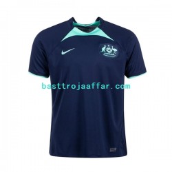 Australien Män Borta Fotbollströja VM 2022 Kortärmad Australien Män Borta Fotbollströja VM 2022 Kortärmad