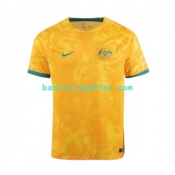 Australien Män Hemma Fotbollströja VM 2022 Kortärmad