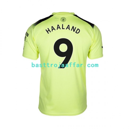 Manchester City Haaland 9 Män Tredje Fotbollströja 2022-2023 Kortärmad