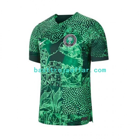 Nigeria 2022 Män Hemma Fotbollströja Kortärmad