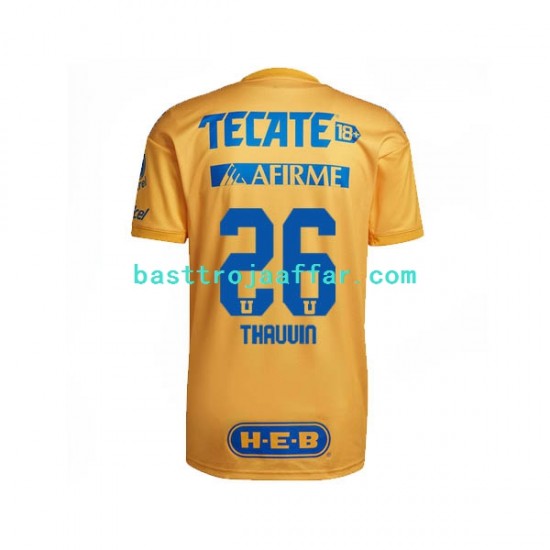 Tigres UANL Florian Thauvin 26 Män Hemma Fotbollströja 2022-2023 Kortärmad