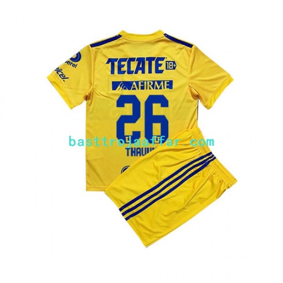 Tigres UANL Florian Thauvin 26 Barn Hemma Fotbollströja 2022-2023 Kortärmad