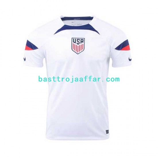 USA Män Hemma Fotbollströja VM 2022 Kortärmad