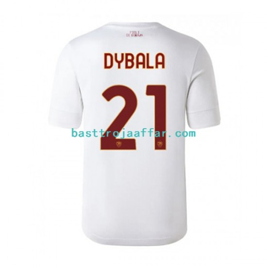 AS Roma Paulo Dybala 21 Män Borta Fotbollströja 2022-2023 Kortärmad