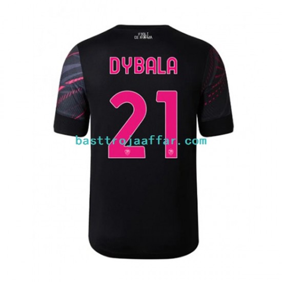 AS Roma Paulo Dybala 21 Män Tredje Fotbollströja 2022-2023 Kortärmad
