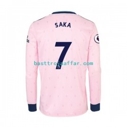 Arsenal Bukayo Saka 7 Män Tredje Fotbollströja 2022-2023 Långärmad