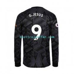 Arsenal Gabriel Jesus 9 Män Borta Fotbollströja 2022-2023 Långärmad
