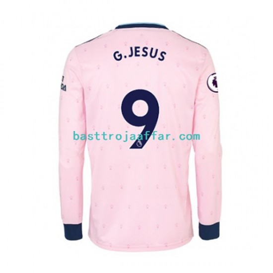 Arsenal Gabriel Jesus 9 Män Tredje Fotbollströja 2022-2023 Långärmad