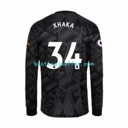 Arsenal Granit Xhaka 34 Män Borta Fotbollströja 2022-2023 Långärmad