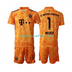 FC Bayern München Manuel Neuer 1 Målvakt Barn Borta Fotbollströja 2022-2023 Kortärmad
