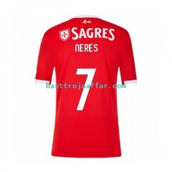 Benfica David Neres 7 Män Hemma Fotbollströja 2022-2023 Kortärmad