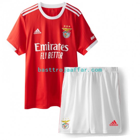 Benfica Barn Hemma Fotbollströja 2022-2023 Kortärmad