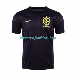 Brasilien Målvakt Män Hemma Fotbollströja VM 2022 Kortärmad Brasilien Målvakt Män Hemma Fotbollströja VM 2022 Kortärmad