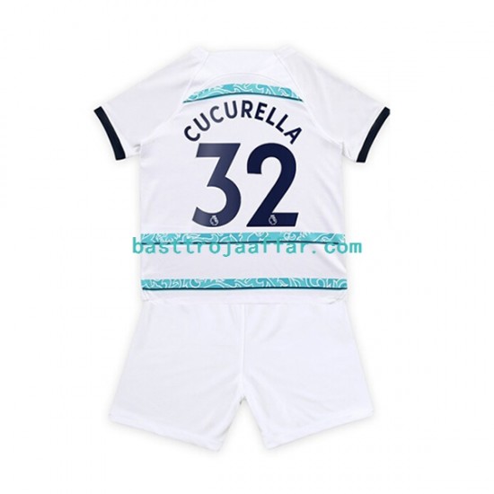 Chelsea Cucurella 32 Barn Borta Fotbollströja 2022-2023 Kortärmad