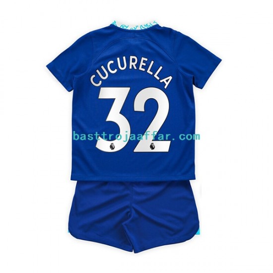 Chelsea Cucurella 32 Barn Hemma Fotbollströja 2022-2023 Kortärmad