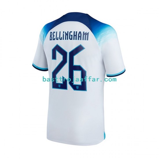 England Bellingham 26 Män Hemma Fotbollströja VM 2022 Kortärmad