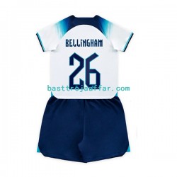 England Bellingham 26 Barn Hemma Fotbollströja VM 2022 Kortärmad