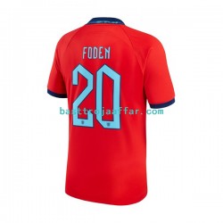 England Foden 20 Män Borta Fotbollströja VM 2022 Kortärmad