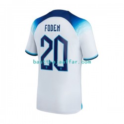 England Foden 20 Män Hemma Fotbollströja VM 2022 Kortärmad