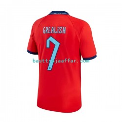 England Grealish 7 Män Borta Fotbollströja VM 2022 Kortärmad England Grealish 7 Män Borta Fotbollströja VM 2022 Kortärmad