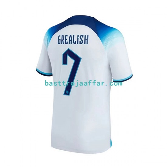 England Grealish 7 Män Hemma Fotbollströja VM 2022 Kortärmad