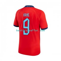 England Kane 9 Män Borta Fotbollströja VM 2022 Kortärmad