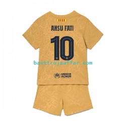 FC Barcelona Ansu Fat 10 Barn Borta Fotbollströja 2022-2023 Kortärmad FC Barcelona Ansu Fat 10 Barn Borta Fotbollströja 2022-2023 Kortärmad