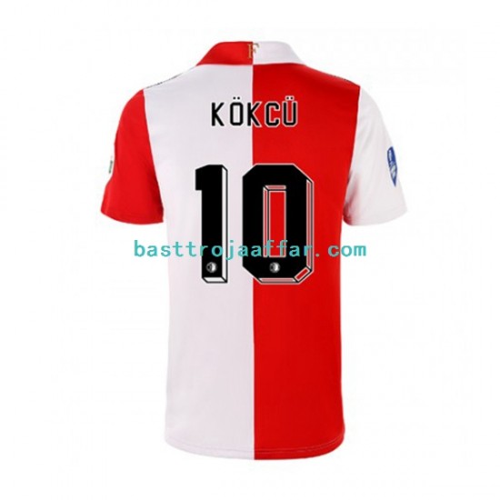 Feyenoord Rotterdam Orkun Kokcu 10 Män Hemma Fotbollströja 2022-2023 Kortärmad