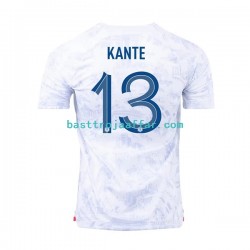 Frankrike Kante 13 Män Borta Fotbollströja VM 2022 Kortärmad Frankrike Kante 13 Män Borta Fotbollströja VM 2022 Kortärmad