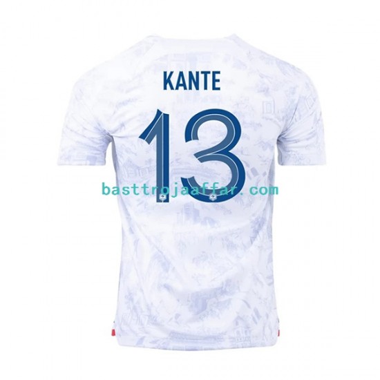 Frankrike Kante 13 Män Borta Fotbollströja VM 2022 Kortärmad