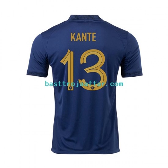 Frankrike Kante 13 Män Hemma Fotbollströja VM 2022 Kortärmad